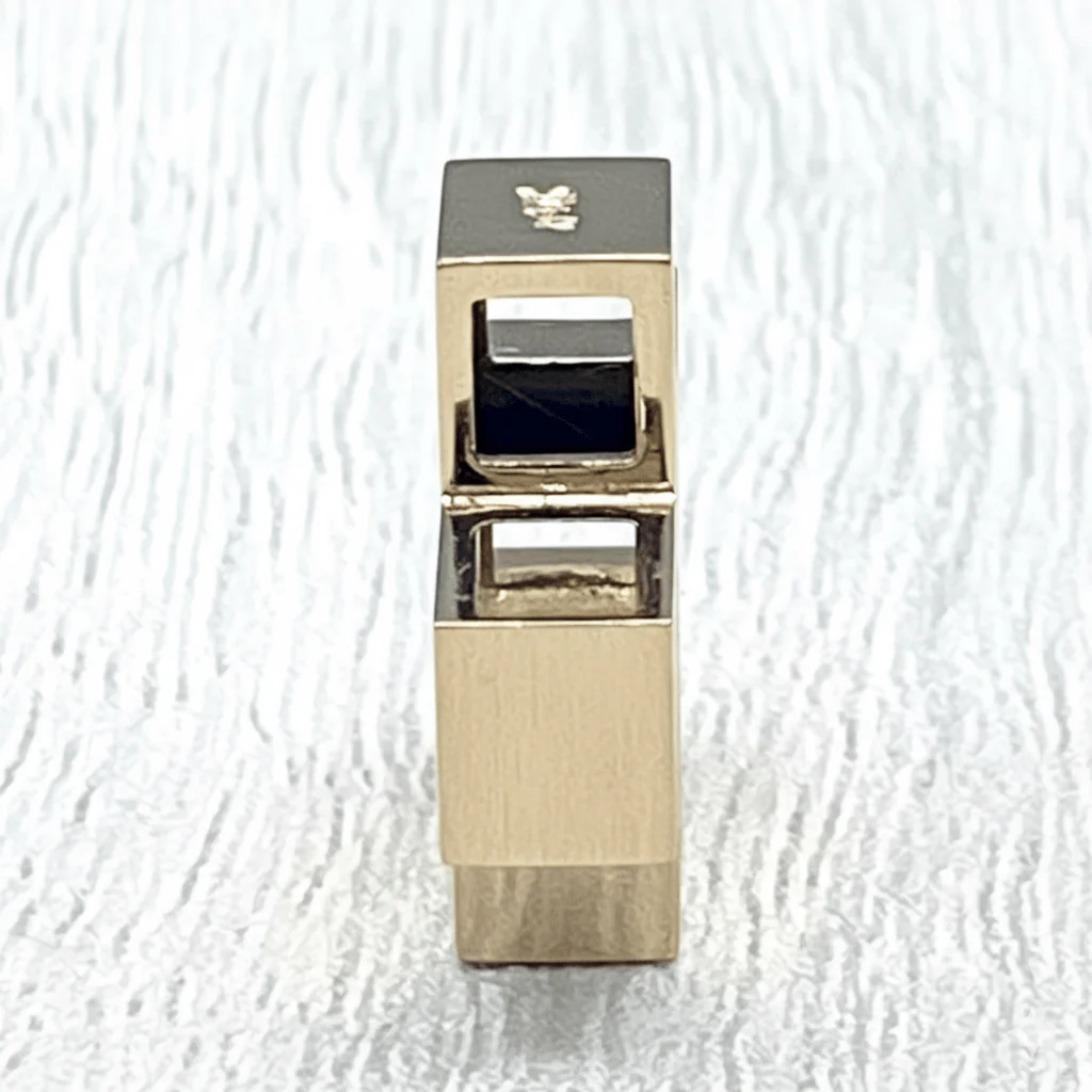 14k Gold Greek Matte Finish Cross Pendant 0.6" X 0.6" X 0.2" - Image 5