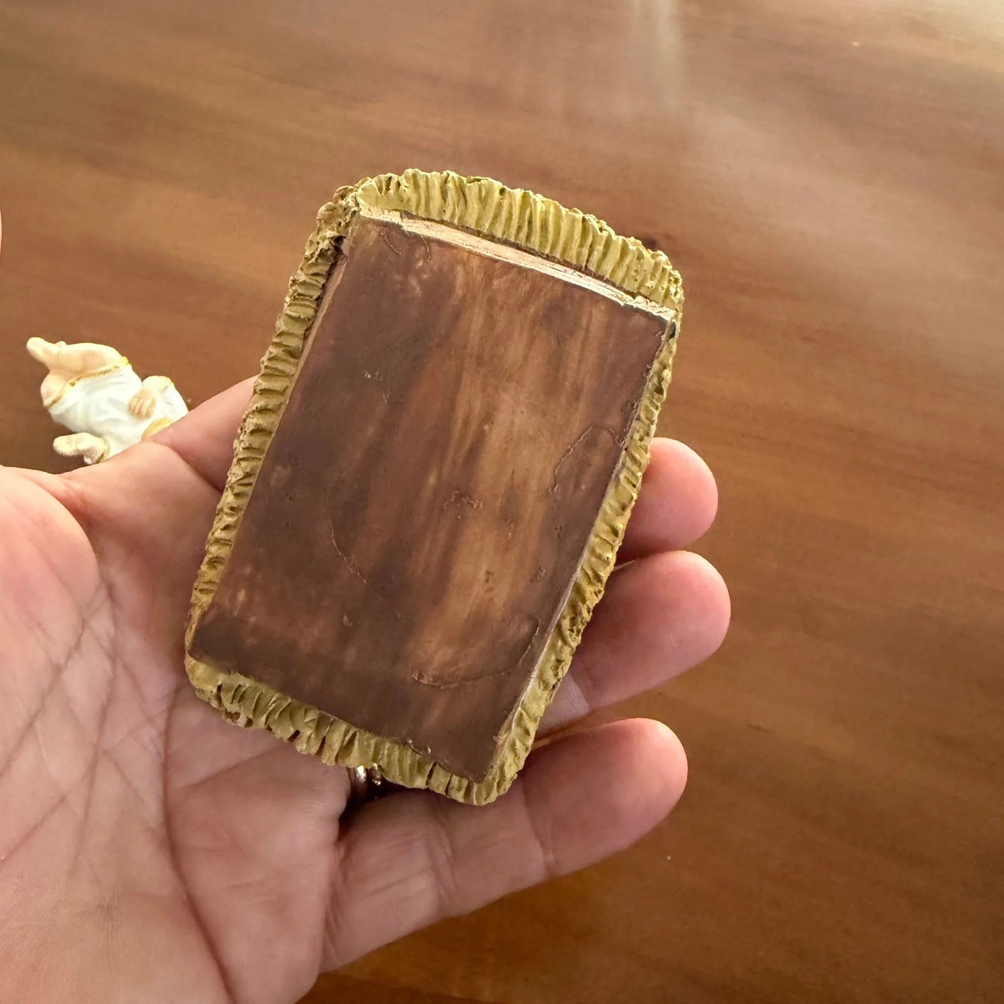 Baby Jesus Figurine for Christmas Nativity – Handcrafted Resin Statue 1.6" x 3.2" x 1.9" - Image 6