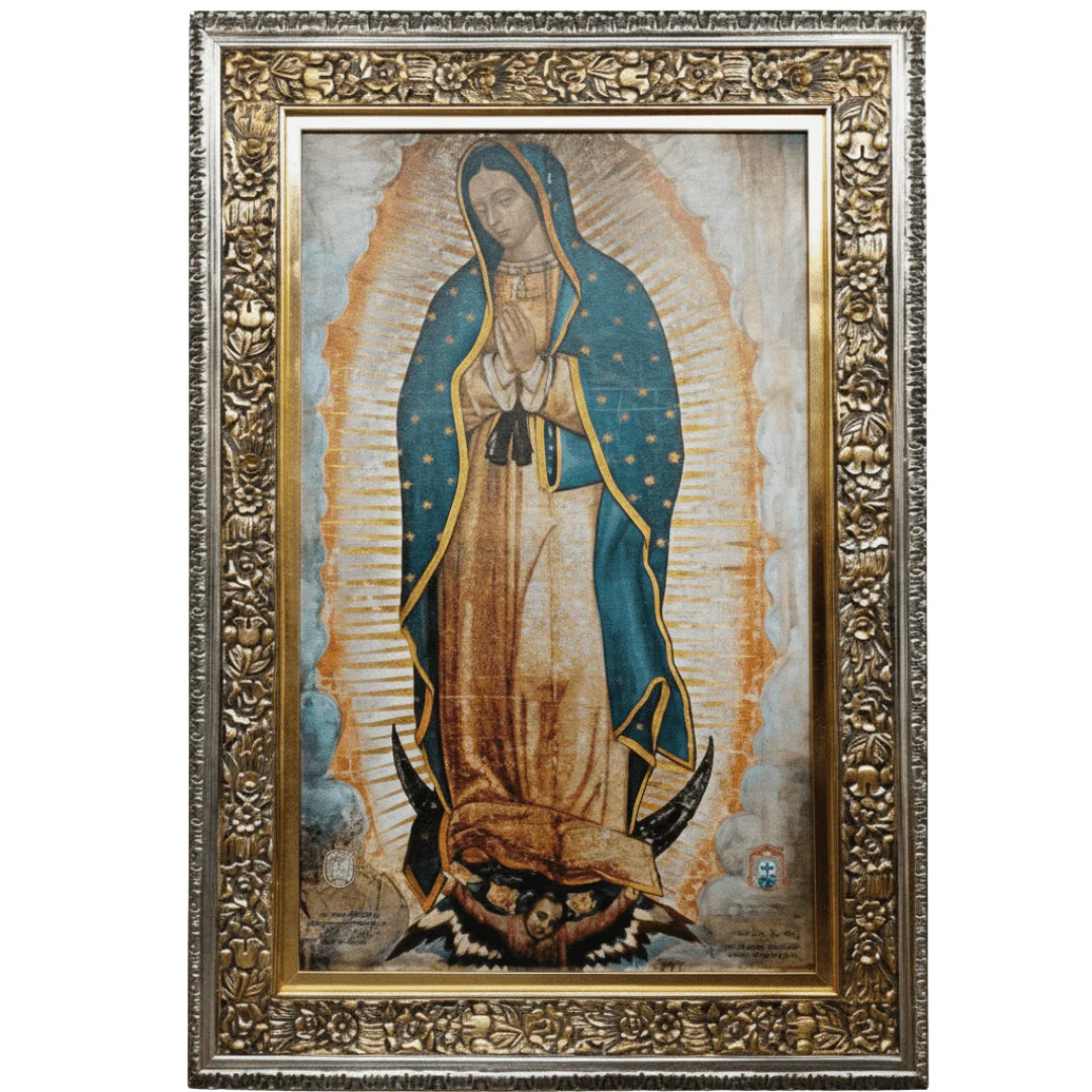 Certified Basilica Art of Our Lady of Guadalupe — Sanctuary Edition 68" × 49" (1.73 m × 1.24 m)