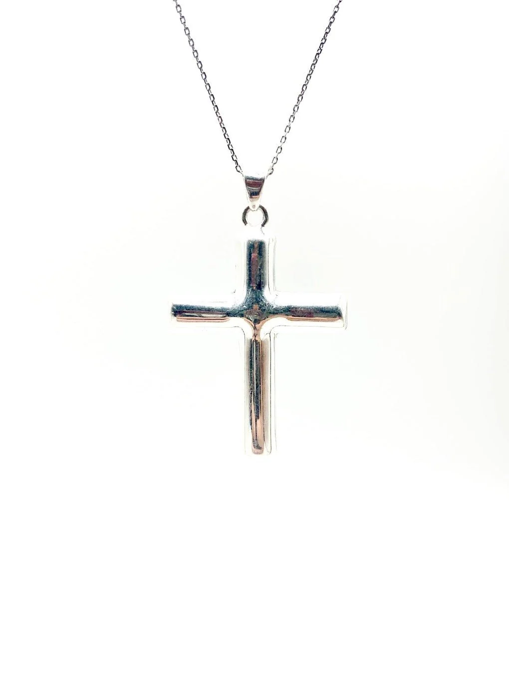Cross Pendant w/ Pressed Flowers II 18-inch - Image 8