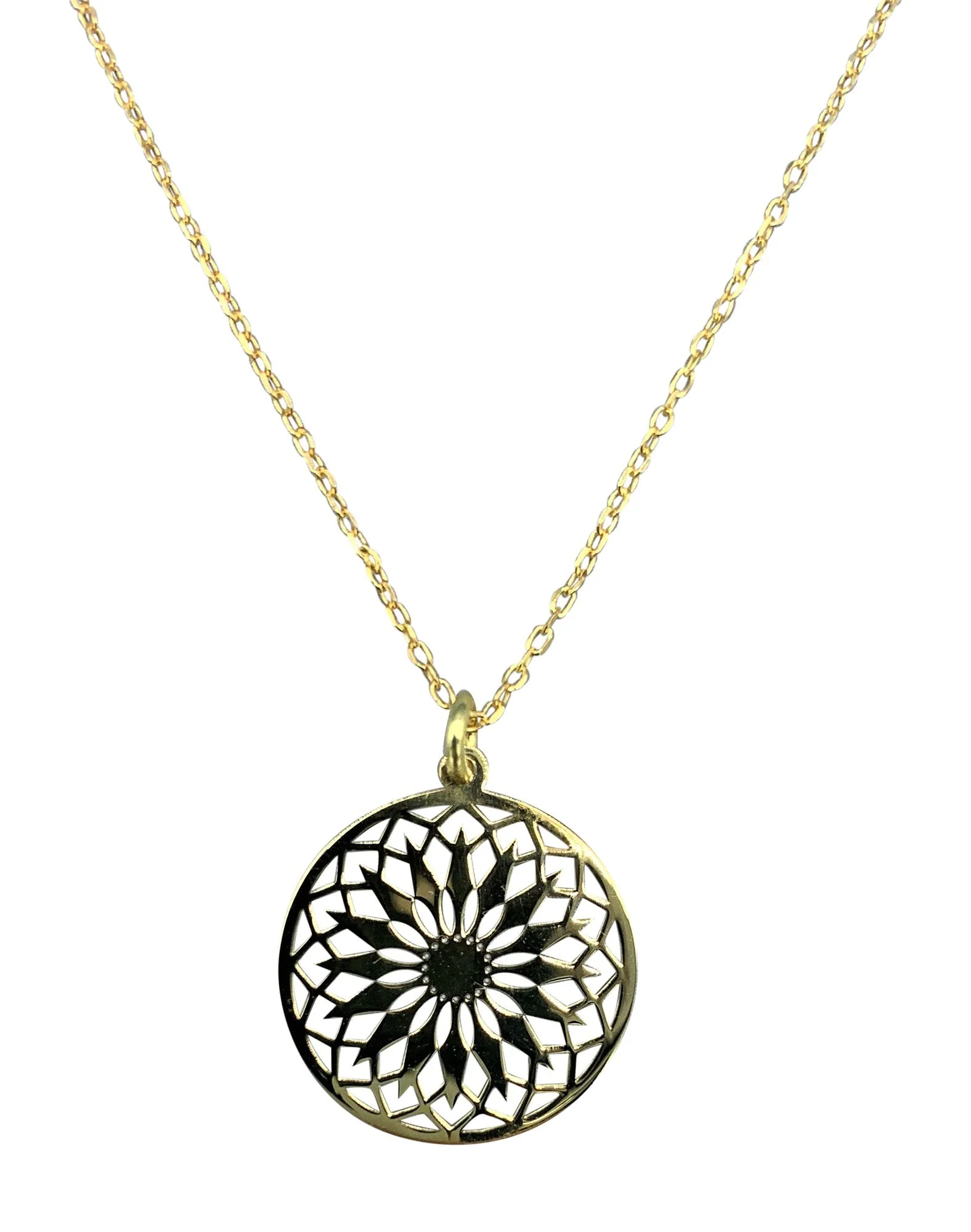 Gold Vermeil "Valeria" Necklace 18-inch