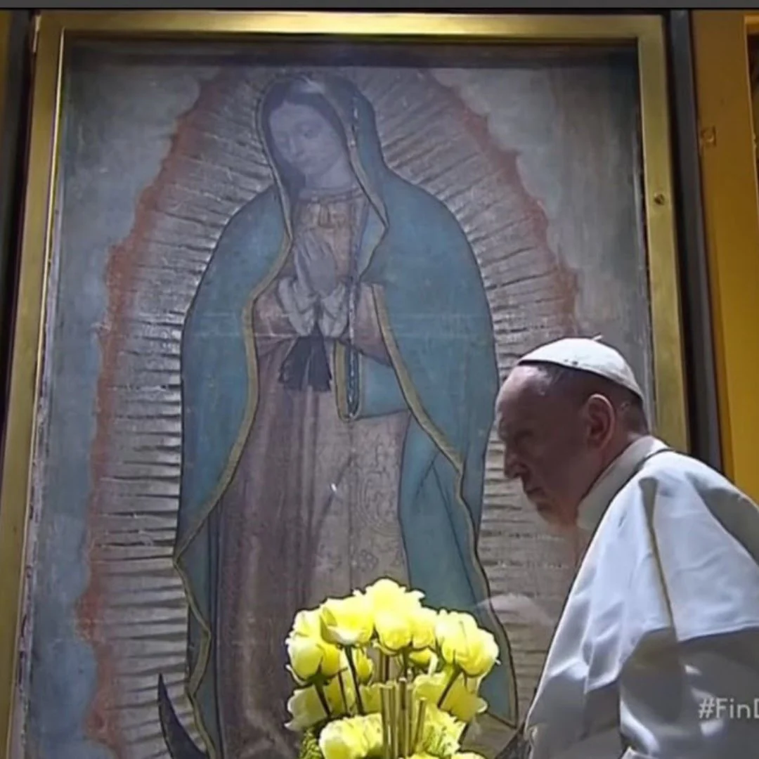 Our Lady of Guadalupe Tilma 36" x 20" - Image 5
