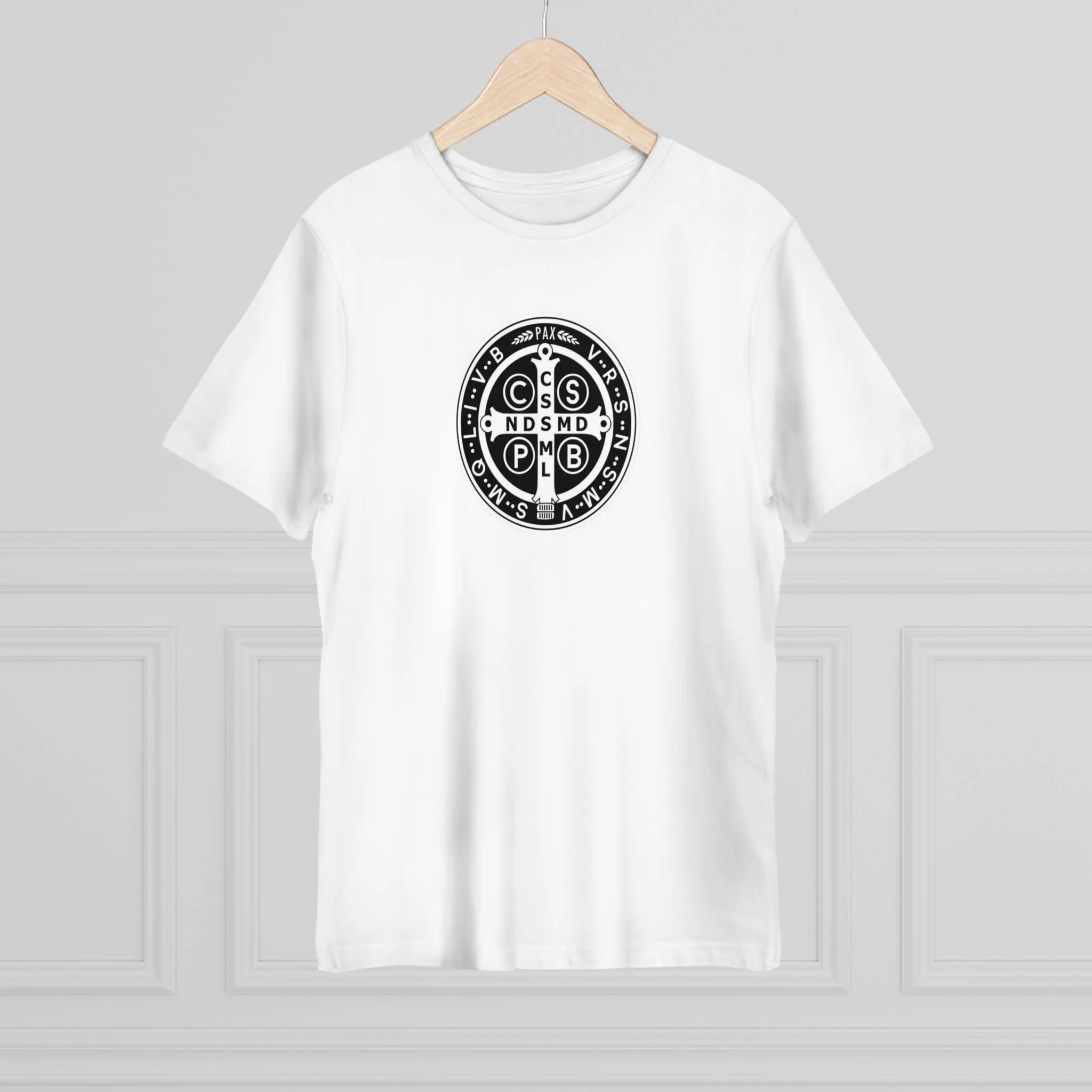 St. Benedict Medal T-shirt - Image 8