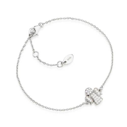 Dark Silver Rosary Choker w/ Black Crystals 18-inch - Image 27